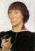 WEYDEN, Rogier van der Francesco d'Este oil